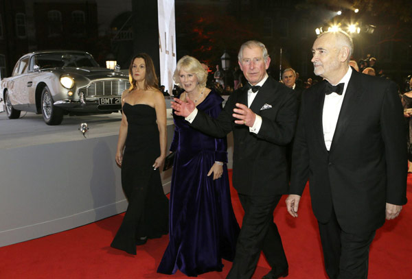 James Bond film 'Skyfall' premieres in London