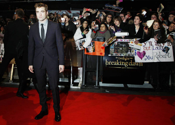 'Twilight Saga: Breaking Dawn Part 2' premieres in London