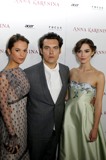 'Anna Karenina' premieres in Hollywood