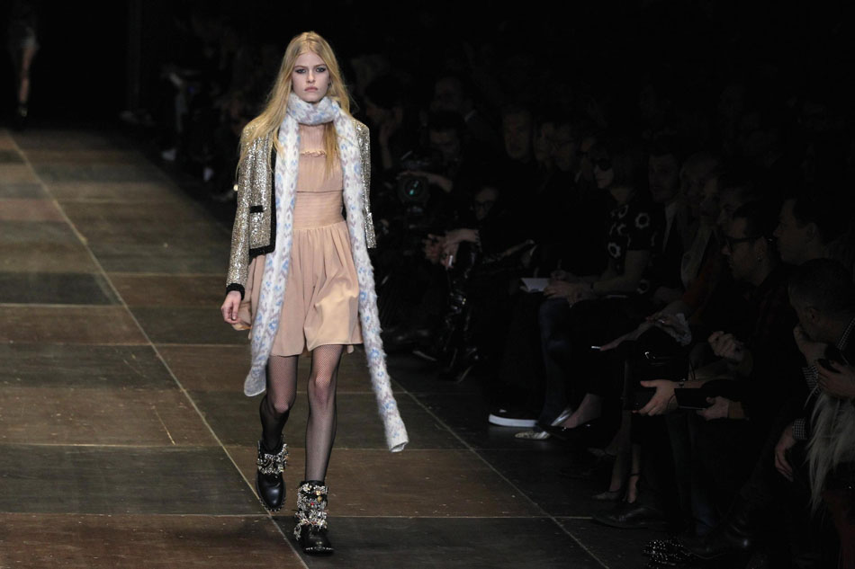 Paris Fashion Week F/W 2013/2014: Saint Laurent