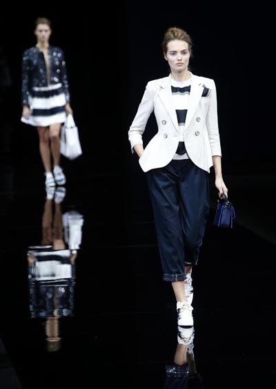 Emporio Armani Spring/Summer 2015 collection