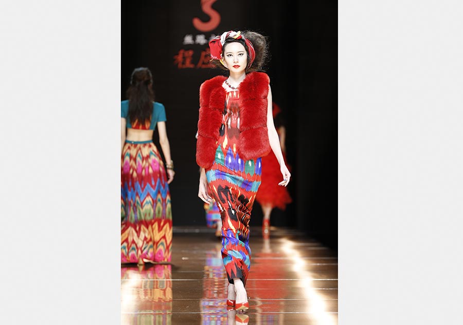 Cheng Yingfen adds modern taste to traditional Atlas silk