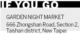 Garden night market for culinary crusaders