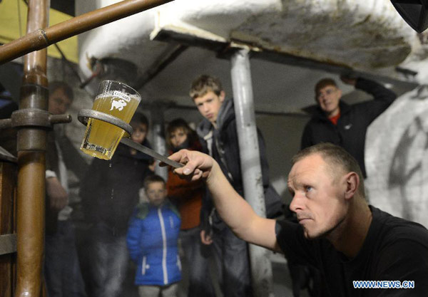 Traditional beer brewer Cantillon in Belgium