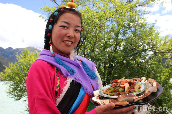 Experiencing matsutake delicacies in Tibet