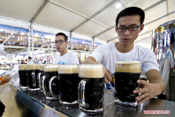 Munich Oktoberfest staged in Beijing