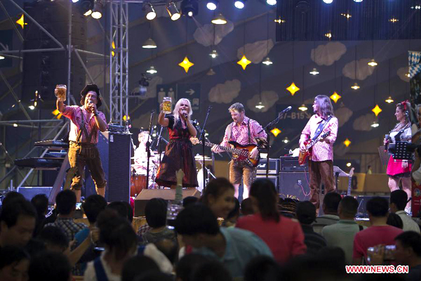 Munich Oktoberfest staged in Beijing