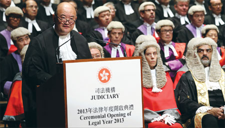 Seeking interpretation from NPC 'lawful': CJ