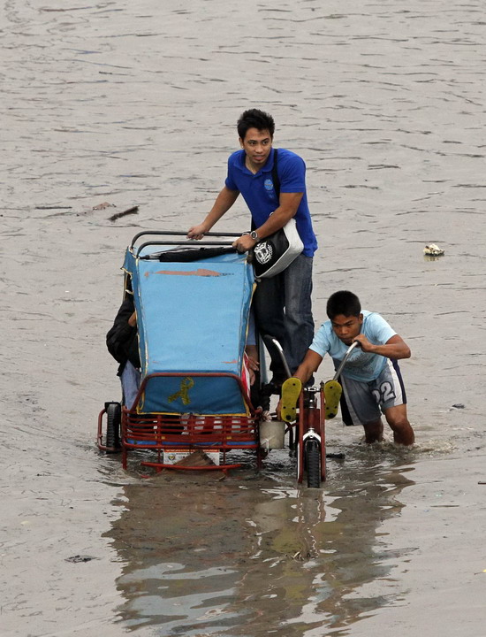 Typhoon Conson hit Las Pinas, Manila