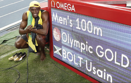 Usain Bolt captures his third Olympic gold in 100m in Rio