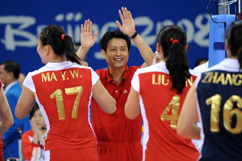 Defending China ousts Russia to book women's volleyball semis berth