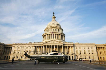 Obama sworn in as America's first black president