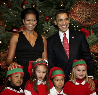 Obama attends the Christmas in Washington Celebration