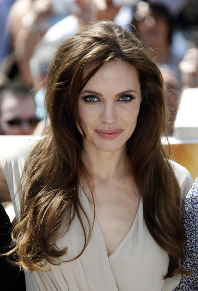 Jolie attends animated film 'Kung Fu Panda 2' during the Cannes Film Festival