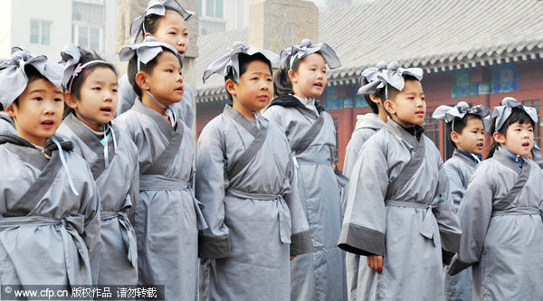 Confucius Spring memorial held