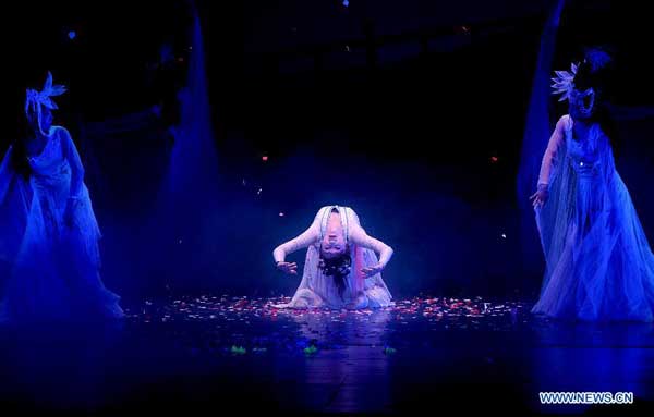 Famous dancer performs Dream of the Red Chamber in Beijing