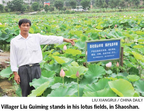 Shaoshan after reform and opening-up