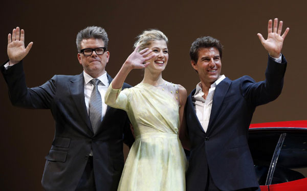 Tom Cruise attends the Japan premiere of 'Jack Reacher'