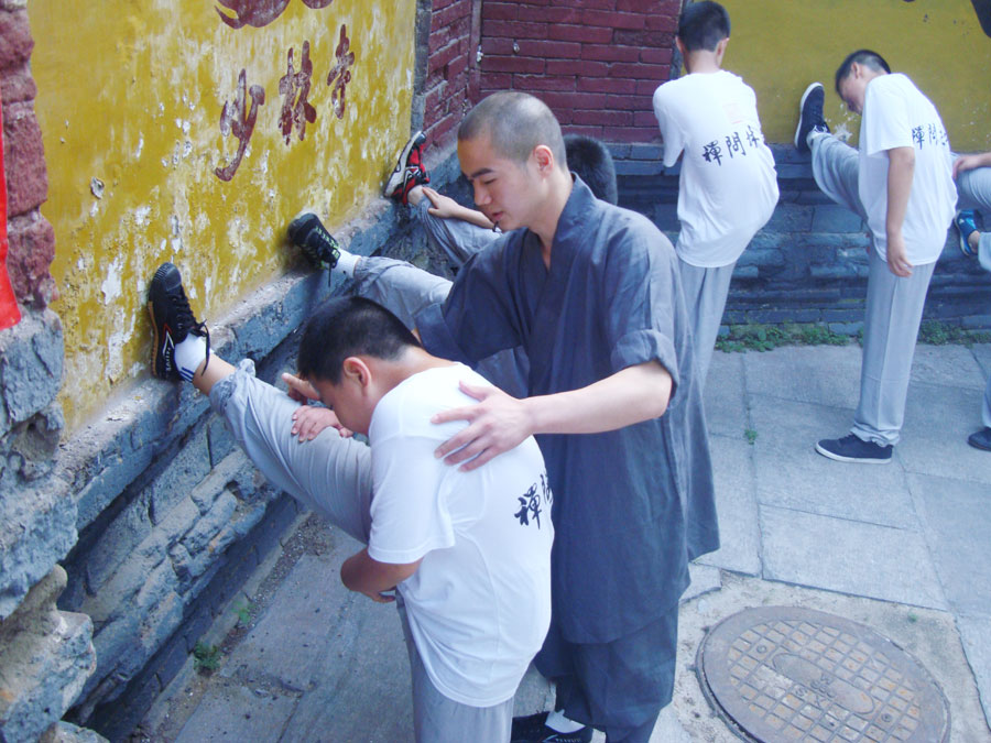 Kung fu summer camp at Shaolin Temple