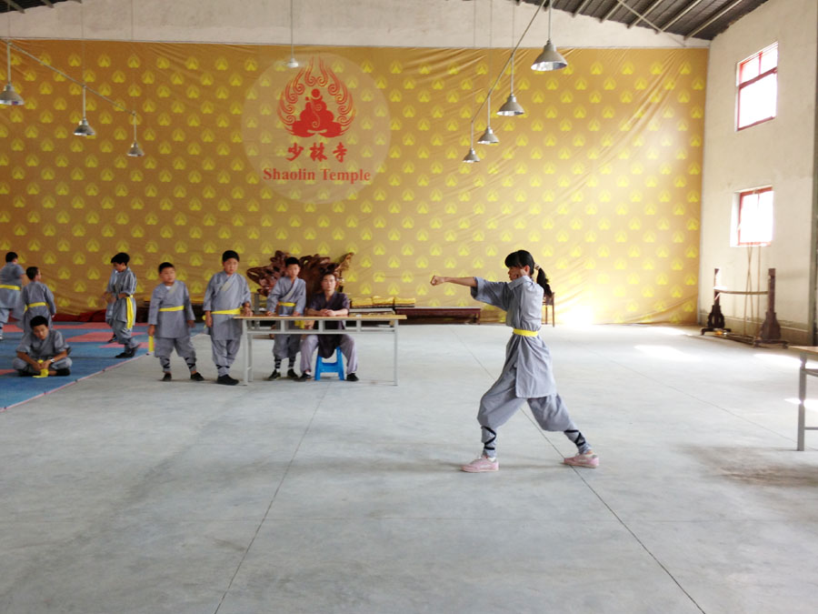 Kung fu summer camp at Shaolin Temple