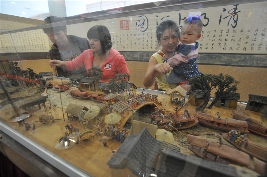 3D 'Riverside Scene at the Qingming Festival' on display