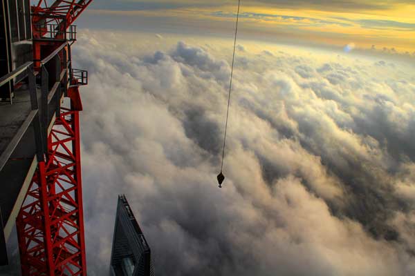 View from the very top