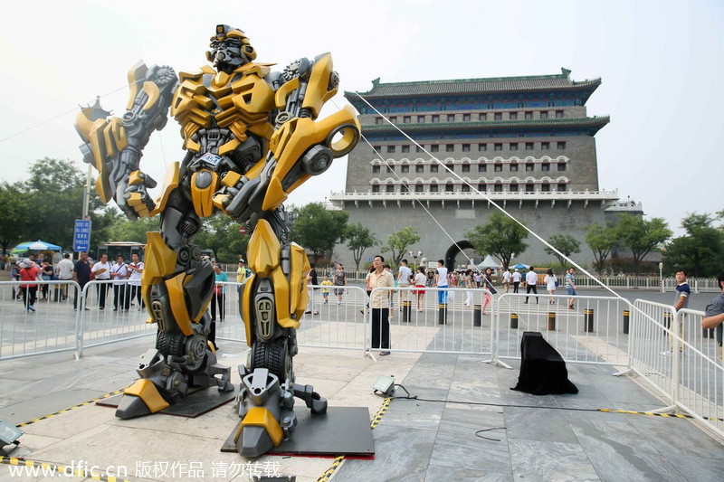 'Transformers' spring up across China