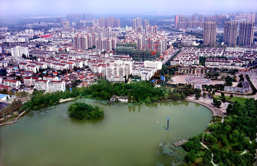 Stunning view of Feixi county in Anhui