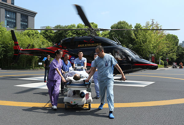 Air ambulances: Speed matters