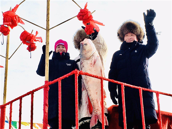 Fishing festival gets hooks into Jilin