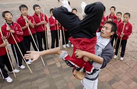 Kung Fu child and his Shaolin dream