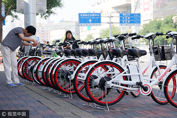 Xiamen among top 10 cities with most shared bike riders