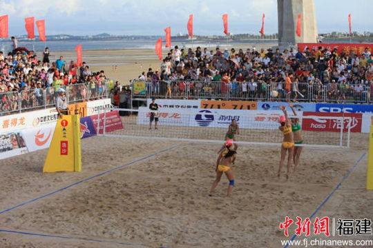 FIVB beach volleyball tour leg to hit Jinjiang