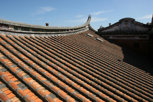 Roofs of ancient houses