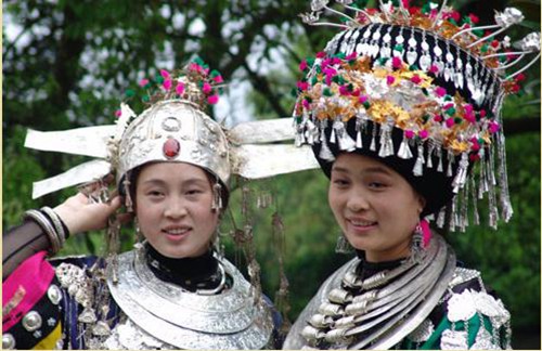 Miao silver ornaments