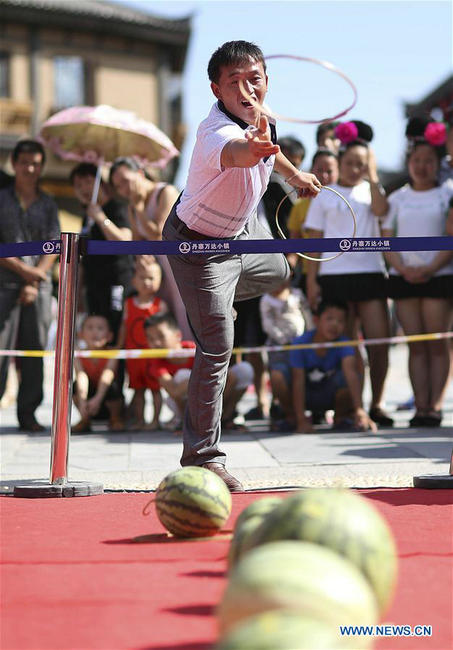 Watermelon festival held in Danzhai in Guizhou