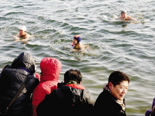 Winter swimming