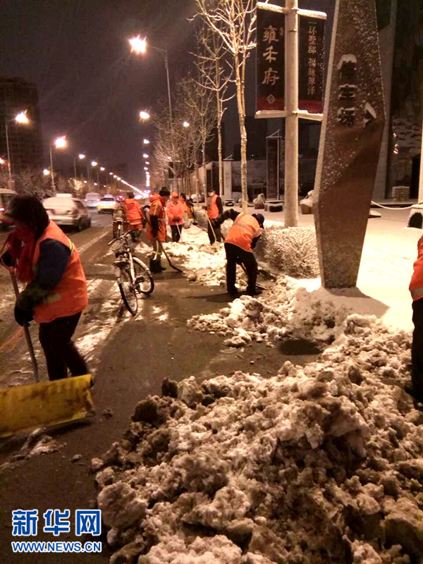 Heavy snow hits Shenyang