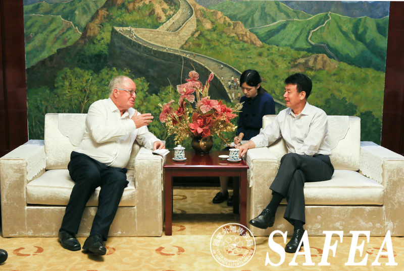 Zhang Jianguo meets with CEO of Soli Company in Israel