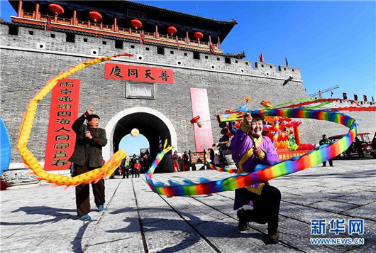 Temple fairs held across Shandong for Spring Festival