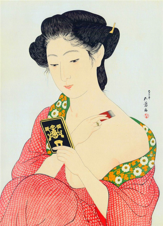 Shandong exhibits Japanese Ukiyoe wood block paintings