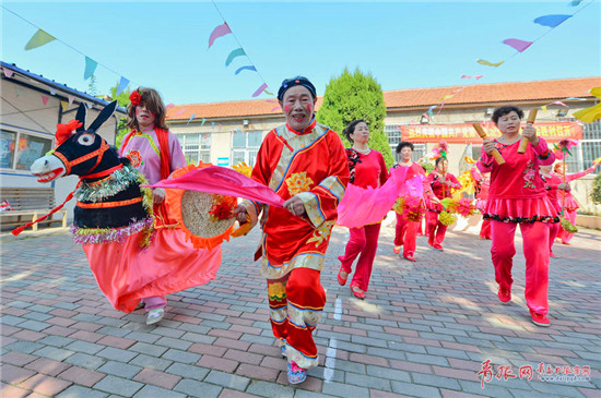 Yangko dance flourishes in Qingdao village