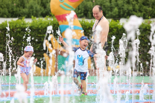 Escape summer heat at Shanghai Maya Beach Water Park