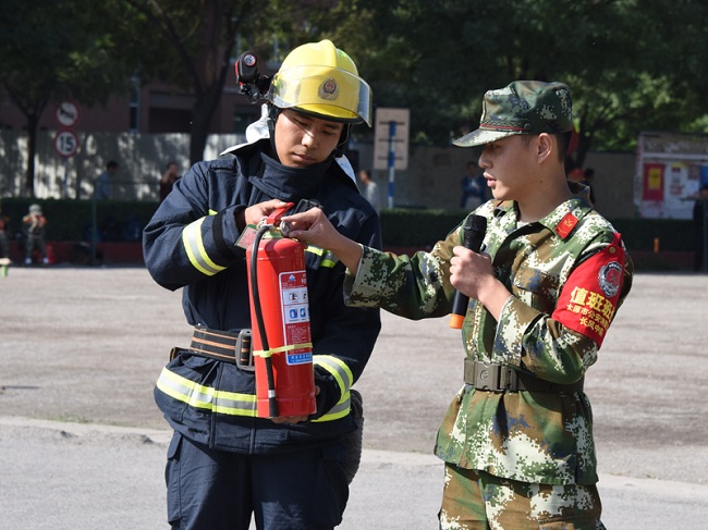 SXU holds firefighting exercise