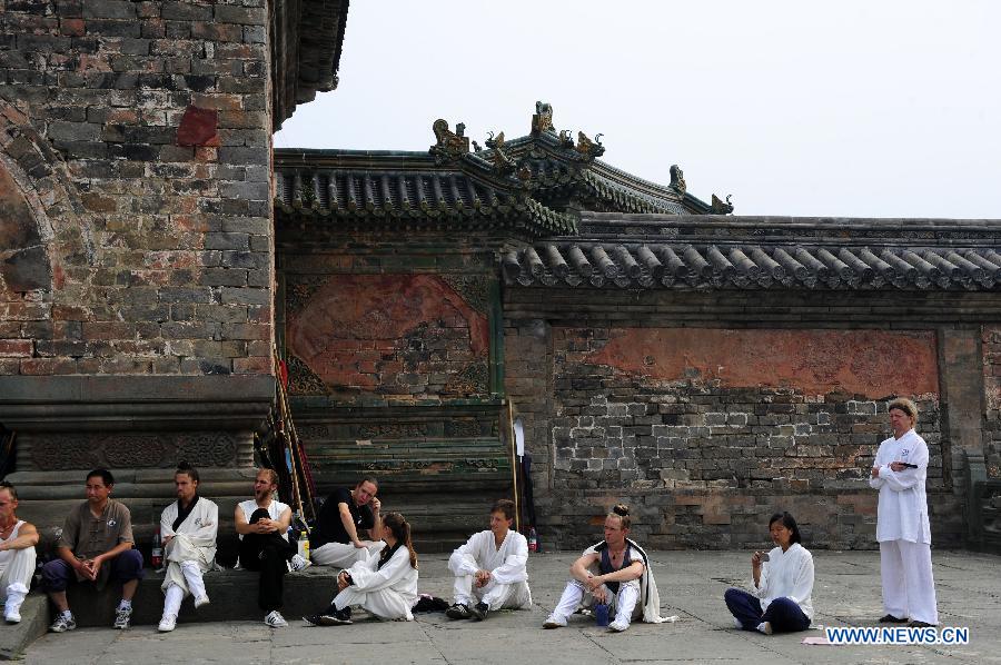 Foreign learners love Chinese martial arts