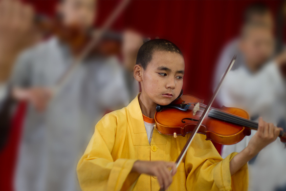 Tiantai Zen music festival in Hong'an