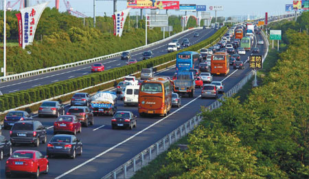 May Day sees parade of motorists