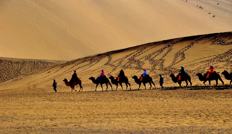 Dunhuang, a county on the Silk Road