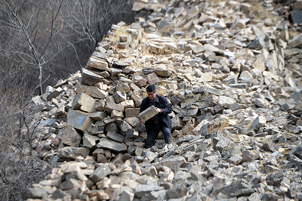 The writing on the Great Wall is grief