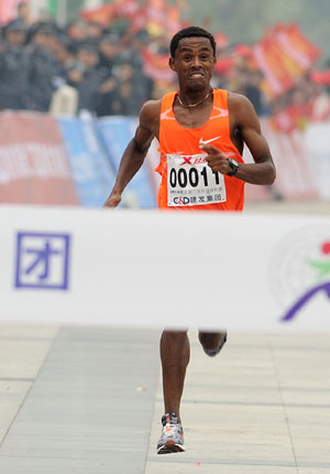 Ethiopians win Xiamen Marathon